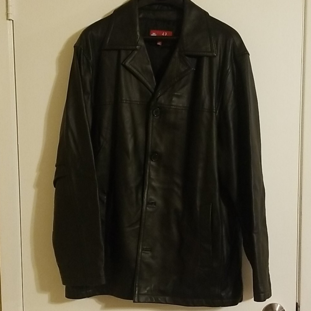 EXCELLENT CONDITION 47 Maple LEATHER jacket